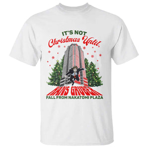 Nakatomi Plaza 1988 T Shirt It's Not Christmas Until Hans Gruber Fall Xmas Party TS02 White Print Your Wear