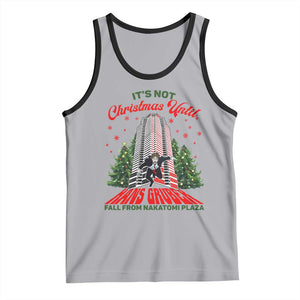 Nakatomi Plaza 1988 Tank Top It's Not Christmas Until Hans Gruber Fall Xmas Party TS02 Athletic Heather Black Print Your Wear