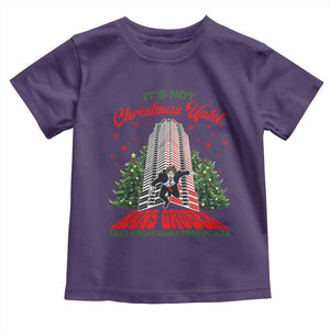 Nakatomi Plaza 1988 Toddler T Shirt It's Not Christmas Until Hans Gruber Fall Xmas Party TS02 Purple Print Your Wear