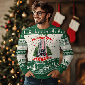 Nakatomi Plaza 1988 Ugly Christmas Sweater It's Not Christmas Until Hans Gruber Fall Xmas Party TS02 Green Print Your Wear