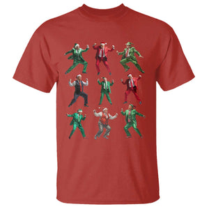 Christmas Trump Dance T Shirt Viral President Dancing Retro Vintage TS02 Red Print Your Wear