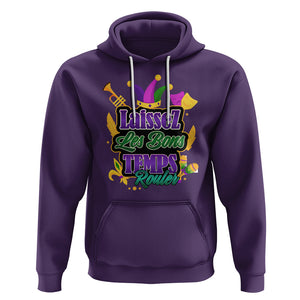 Mardi Gras Hoodie Laissez Les Bons Temps Rouler New Orleans Louisiana Parade TS02 Purple Printyourwear