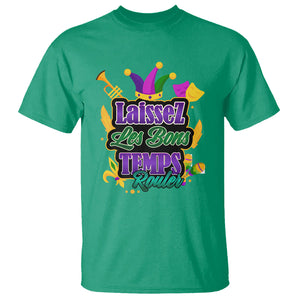 Mardi Gras T Shirt Laissez Les Bons Temps Rouler New Orleans Louisiana Parade TS02 Irish Green Printyourwear