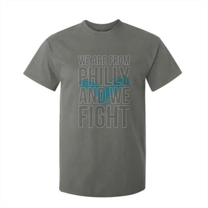 Philadelphia Spirit T Shirt For Kid We Are From Philly And We Fight TS02 Military Green Print Your Wear