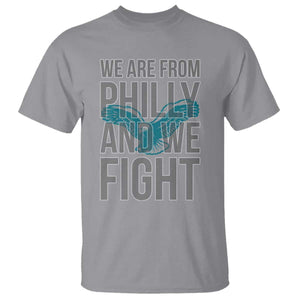 Philadelphia Spirit T Shirt We Are From Philly And We Fight TS02 Sport Gray Print Your Wear