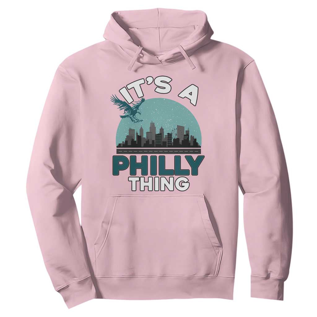 Philadelphia Spirit Hoodie It's A Philly Thing TS02 Light Pink Print Your Wear