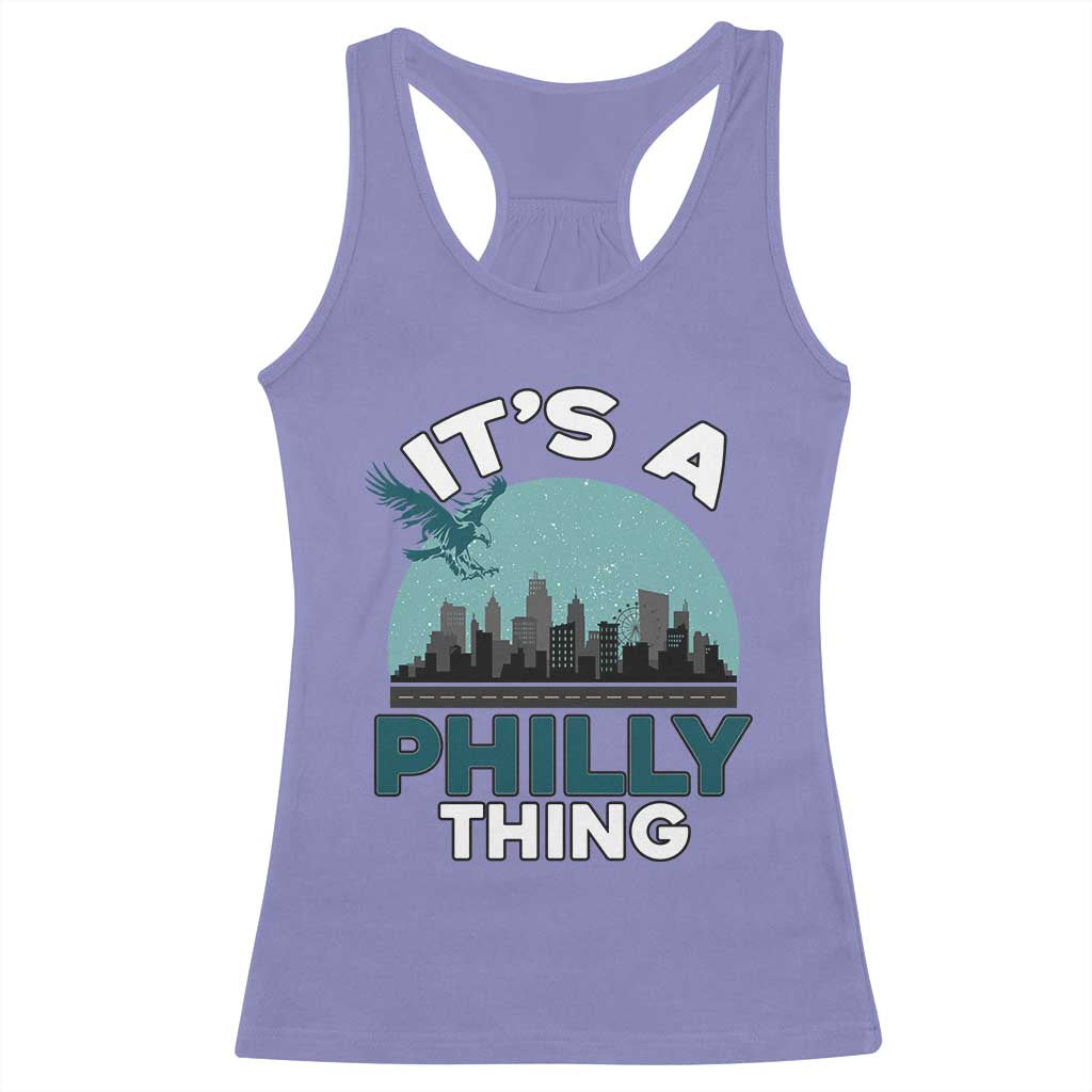 Philadelphia Spirit Racerback Tank Top It's A Philly Thing TS02 Violet Print Your Wear