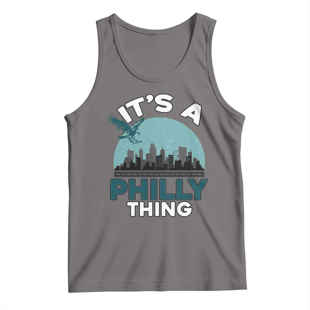 Philadelphia Spirit Tank Top It's A Philly Thing TS02 Deep Heather Print Your Wear