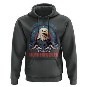 American Eagle Hoodie Caw Caw Motherfucker TS02 Dark Heather Print Your Wear