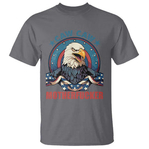 American Eagle T Shirt Caw Caw Motherfucker TS02 Charcoal Print Your Wear