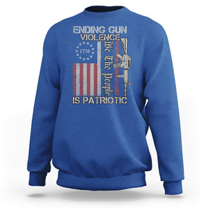 Ending Gun Violence We The People Is Patriotic Sweatshirt TS02 Printyourwear