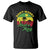 Don't Worry About A Thing Retro Caribbean Jamaica Reggae T Shirt TS02 Black Printyourwear