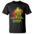 Jamaica Travel Luggage Passport No Kids Jamaican Reggae T Shirt TS02 Black Printyourwear