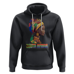 South African Women Hoodie South Africa Pride Black Africans Coloureds TS02 Black Printyourwear