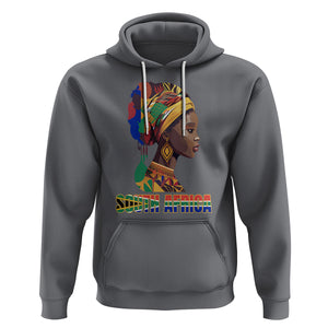 South African Women Hoodie South Africa Pride Black Africans Coloureds TS02 Charcoal Printyourwear