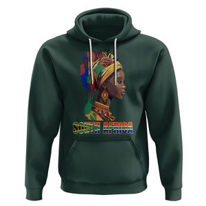 South African Women Hoodie South Africa Pride Black Africans Coloureds TS02 Dark Forest Green Printyourwear