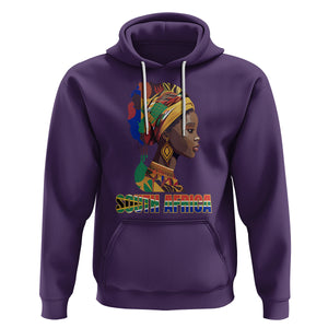 South African Women Hoodie South Africa Pride Black Africans Coloureds TS02 Purple Printyourwear