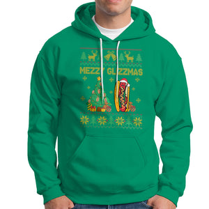 Merry Glizzmas Hoodie Funny Hotdog Xmas Tree Hot Ugly Christmas TS02 Irish Green Printyourwear