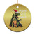 Dinosaur Christmas Christmas Ornament Fa Ra Ra Ra Rawr Xmas Tree Santa Rex Lover TS02 Print Your Wear