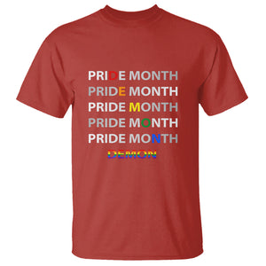Pride Month Demon T Shirt LGBT History Month LGBTQ Support TS02 Red Printyourwear
