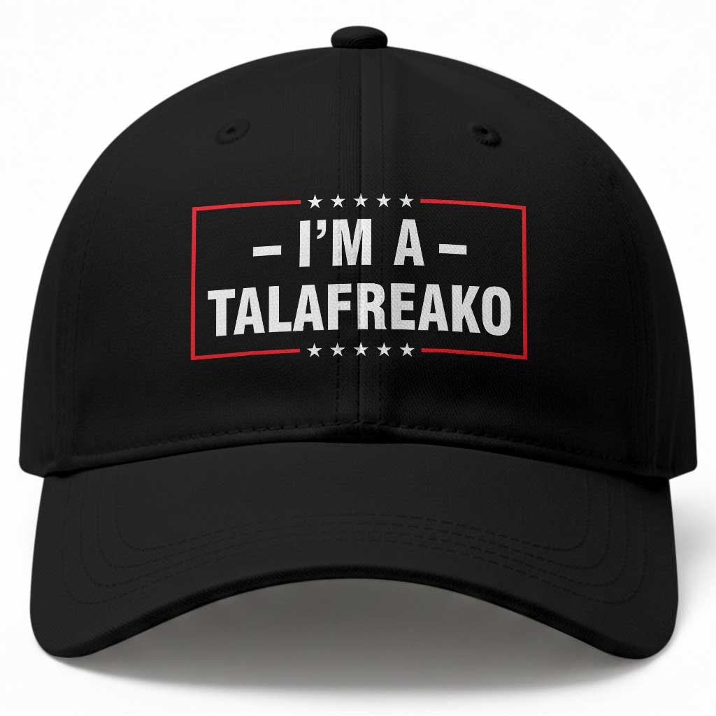 I'm A Talafreako Patriotic Voter Baseball Cap James Talarico Political Supporter Election Box Graphic TS02 Print Your Wear
