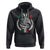 Mexican Flag Eagle Hoodie Viva Mexico Latino Hispanic Heritage TS02 Black Printyourwear