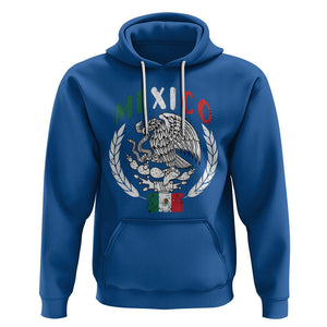 Mexican Flag Eagle Hoodie Viva Mexico Latino Hispanic Heritage TS02 Royal Blue Printyourwear