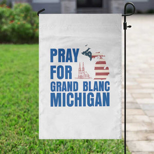 Pray for Grand Blanc Michigan Garden Flag American Flag Christian Support TS02 Print Your Wear
