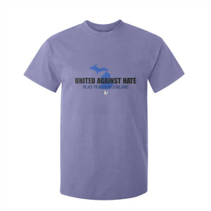Peace for Grand Blanc Michigan T Shirt For Kid United Against Hate TS02 Violet Print Your Wear