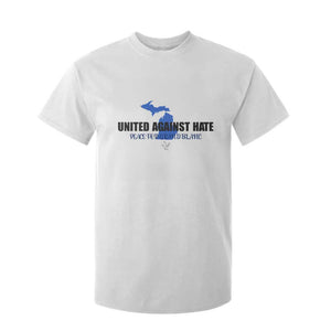 Peace for Grand Blanc Michigan T Shirt For Kid United Against Hate TS02 White Print Your Wear