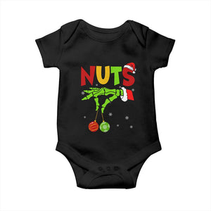 Christmas Couples Baby Onesie Chestnuts Xmas Matching Family Funny Nuts Skeleton TS02 Black Print Your Wear