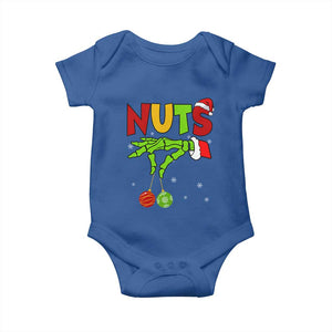 Christmas Couples Baby Onesie Chestnuts Xmas Matching Family Funny Nuts Skeleton TS02 Royal Blue Print Your Wear