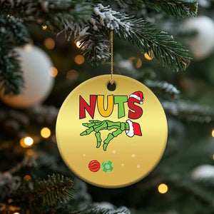 Christmas Couples Christmas Ornament Chestnuts Xmas Matching Family Funny Nuts Skeleton TS02 Print Your Wear