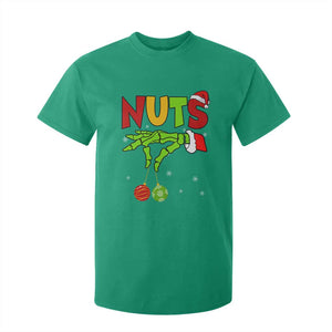 Christmas Couples T Shirt For Kid Chestnuts Xmas Matching Family Funny Nuts Skeleton TS02 Irish Green Print Your Wear