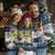 Christmas Couples Ugly Christmas Sweater Chestnuts Xmas Matching Family Funny Nuts Skeleton TS02 Navy Print Your Wear