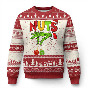 Christmas Couples Ugly Christmas Sweater Chestnuts Xmas Matching Family Funny Nuts Skeleton TS02 Red Print Your Wear