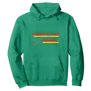 Black History Month Hoodie African American Pride Flag TS02 Irish Green Printyourwear