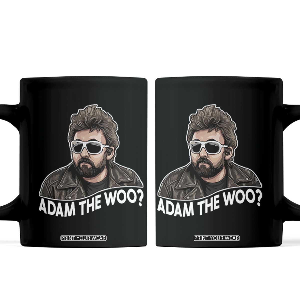 Adam Inspired Graphic Coffee Mug The Woo Memorial Tribute TS02 Black Print Your Wear