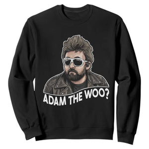 Adam Inspired Graphic Sweatshirt The Woo Memorial Tribute TS02 Black Print Your Wear