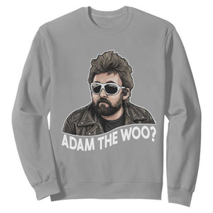 Adam Inspired Graphic Sweatshirt The Woo Memorial Tribute TS02 Sport Gray Print Your Wear