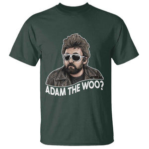 Adam Inspired Graphic T Shirt The Woo Memorial Tribute TS02 Dark Forest Green Print Your Wear