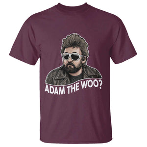 Adam Inspired Graphic T Shirt The Woo Memorial Tribute TS02 Maroon Print Your Wear