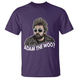 Adam Inspired Graphic T Shirt The Woo Memorial Tribute TS02 Purple Print Your Wear