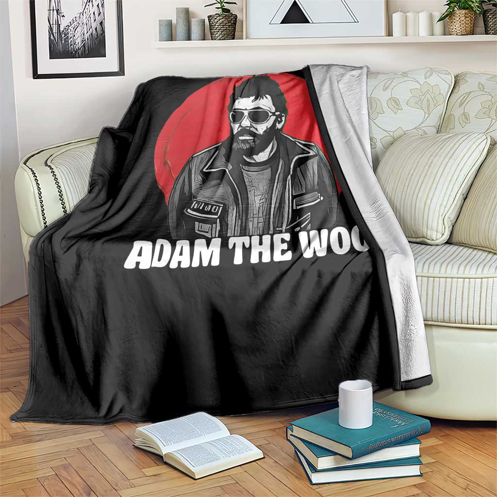 Adam Inspired Graphic Throw Blanket The Woo In Remembrance Memorial Tribute TS02 Print Your Wear