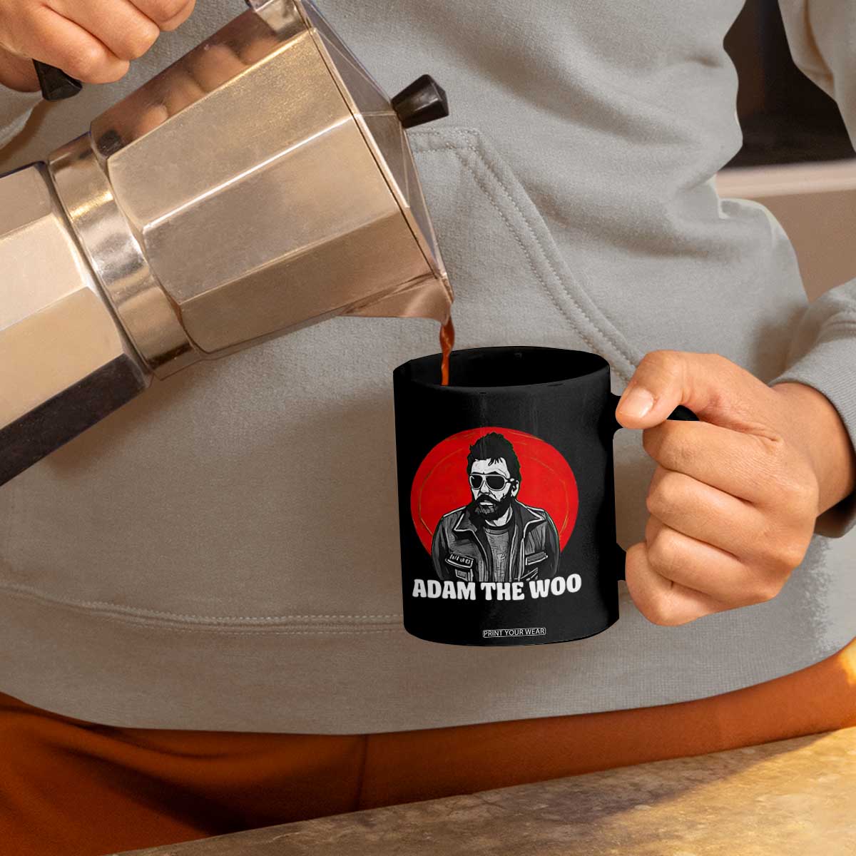 Adam Inspired Graphic Coffee Mug The Woo In Remembrance Memorial Tribute TS02 Print Your Wear