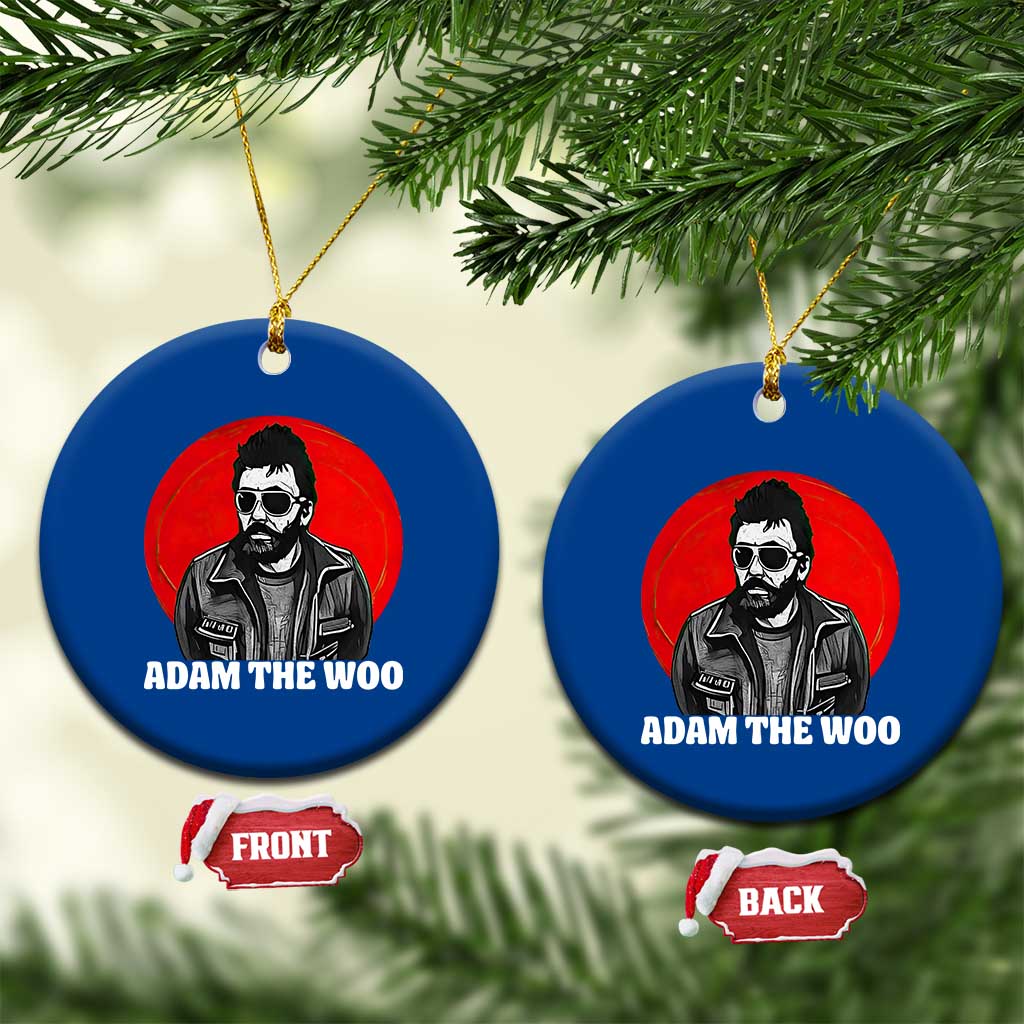 Adam Inspired Graphic Ceramic Ornament The Woo In Remembrance Memorial Tribute TS02 1pc Blue Print Your Wear