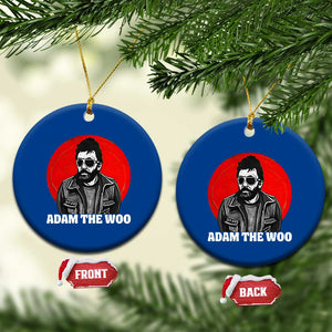 Adam Inspired Graphic Ceramic Ornament The Woo In Remembrance Memorial Tribute TS02 1pc Blue Print Your Wear