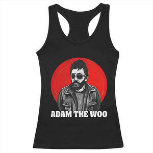 Adam Inspired Graphic Racerback Tank Top The Woo In Remembrance Memorial Tribute TS02 Black Print Your Wear