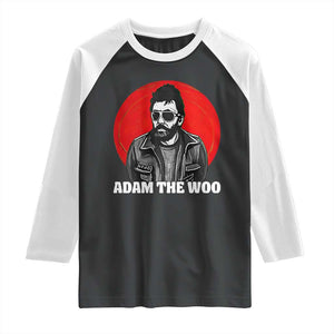 Adam Inspired Graphic Raglan Shirt The Woo In Remembrance Memorial Tribute TS02 Black White Print Your Wear