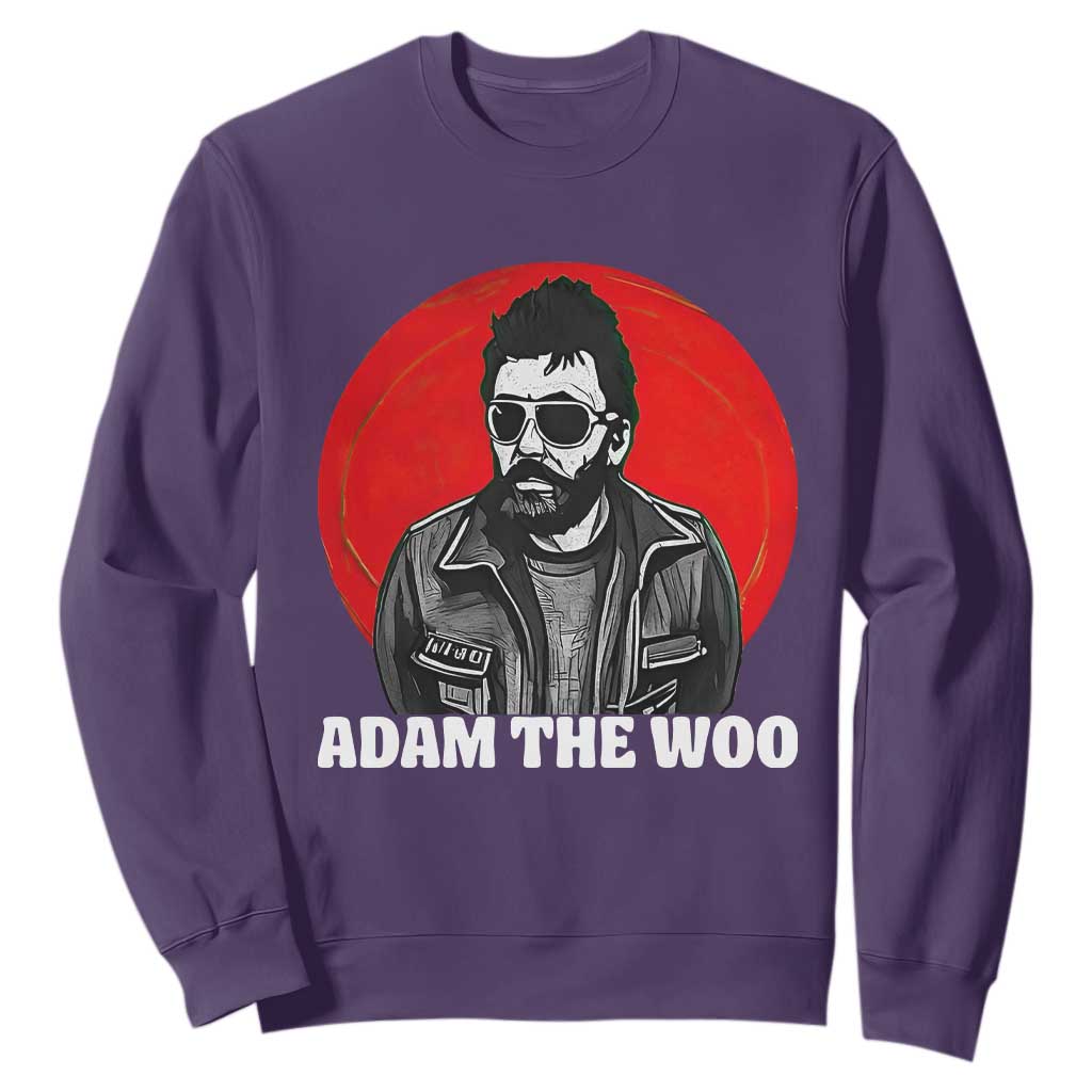 Adam Inspired Graphic Sweatshirt The Woo In Remembrance Memorial Tribute TS02 Purple Print Your Wear